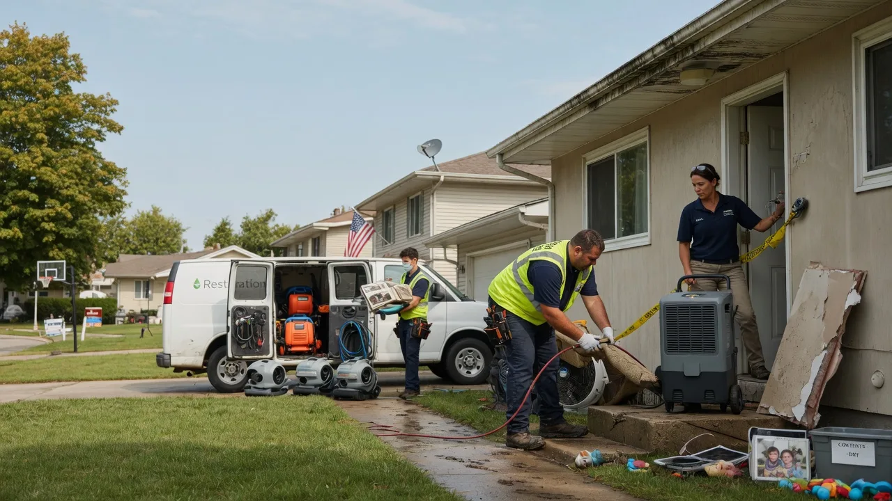 Water Damage Restoration in Waldron, MI near me